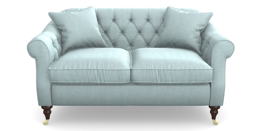 Product photograph of Abbotsbury 2 5 Seater Sofa In Super Soft Velvet - Sky from Sofas and Stuff Limited