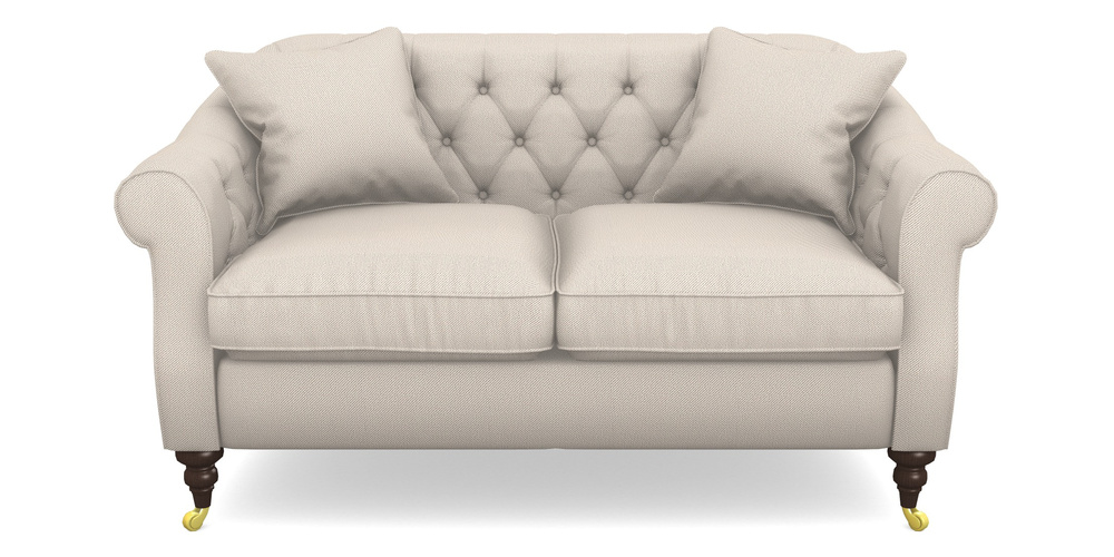 Product photograph of Abbotsbury 2 5 Seater Sofa In Two Tone Plain - Biscuit from Sofas and Stuff Limited