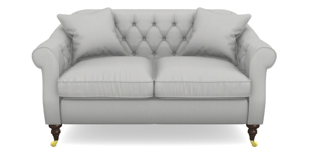 Product photograph of Abbotsbury 2 5 Seater Sofa In Two Tone Plain - Grey from Sofas and Stuff Limited