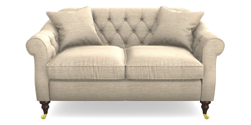 Product photograph of Abbotsbury 2 5 Seater Sofa In Textured Velvet - Almond from Sofas and Stuff Limited