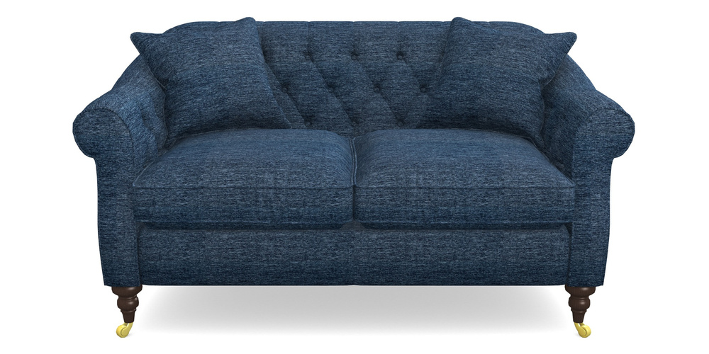Product photograph of Abbotsbury 2 5 Seater Sofa In Textured Velvet - Denim from Sofas and Stuff Limited