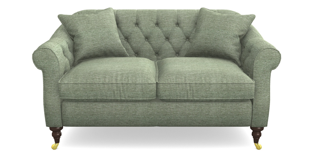 Product photograph of Abbotsbury 2 5 Seater Sofa In Textured Velvet - Seagrass from Sofas and Stuff Limited
