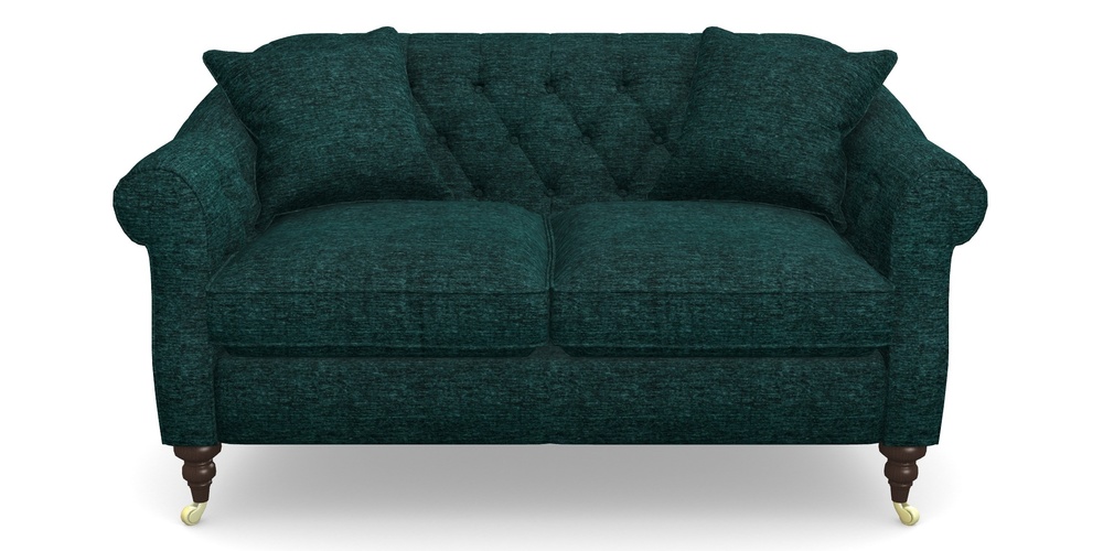 Product photograph of Abbotsbury 2 5 Seater Sofa In Textured Velvet - Viridian from Sofas and Stuff Limited