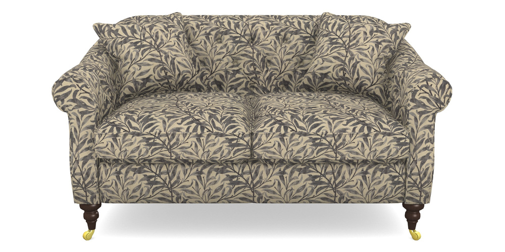 Product photograph of Abbotsbury 2 5 Seater Sofa In V A Drawn From Nature - Willow Bough Large - Navy from Sofas and Stuff Limited