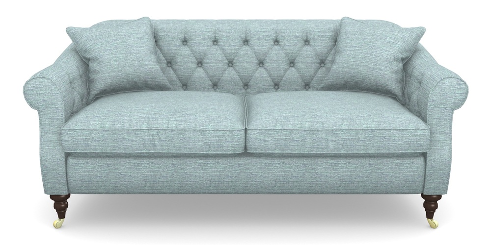 Product photograph of Abbotsbury 3 Seater Sofa In Aqua Clean Hove - Duck Egg from Sofas and Stuff Limited