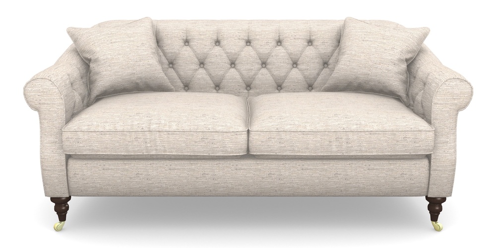 Product photograph of Abbotsbury 3 Seater Sofa In Aqua Clean Hove - Oatmeal from Sofas and Stuff Limited