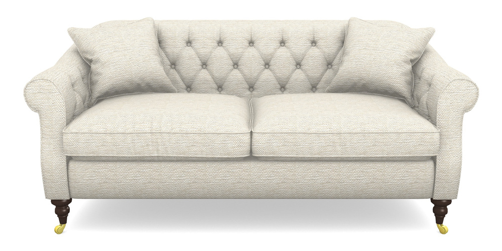 Product photograph of Abbotsbury 3 Seater Sofa In Aqua Clean Oban - Pearl from Sofas and Stuff Limited