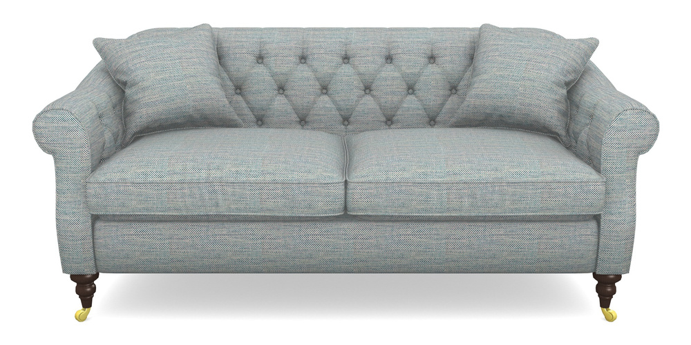 Product photograph of Abbotsbury 3 Seater Sofa In Basket Weave - Blue from Sofas and Stuff Limited