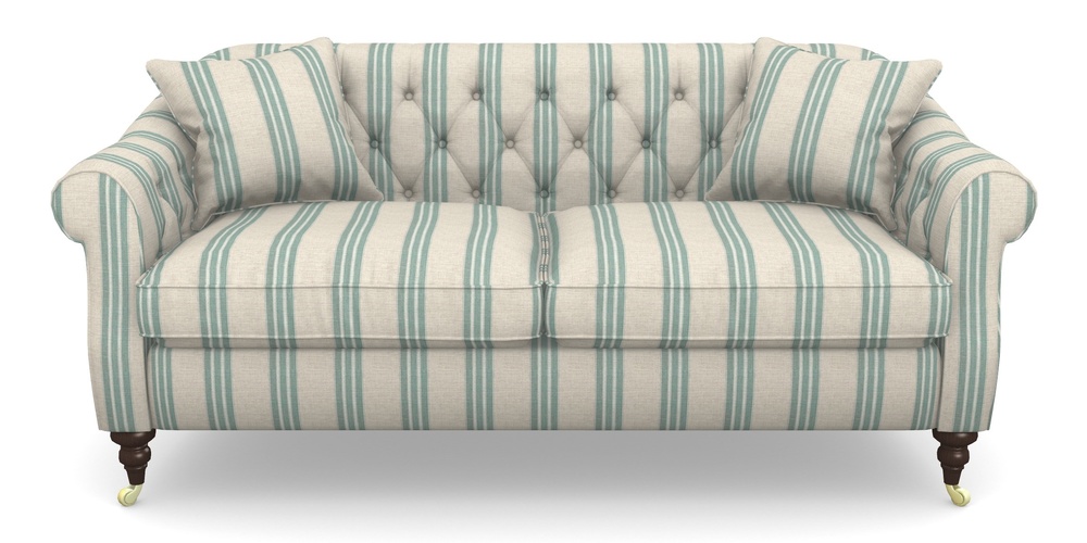 Product photograph of Abbotsbury 3 Seater Sofa In Cloth 18 Stripes - Bengal - Basil from Sofas and Stuff Limited