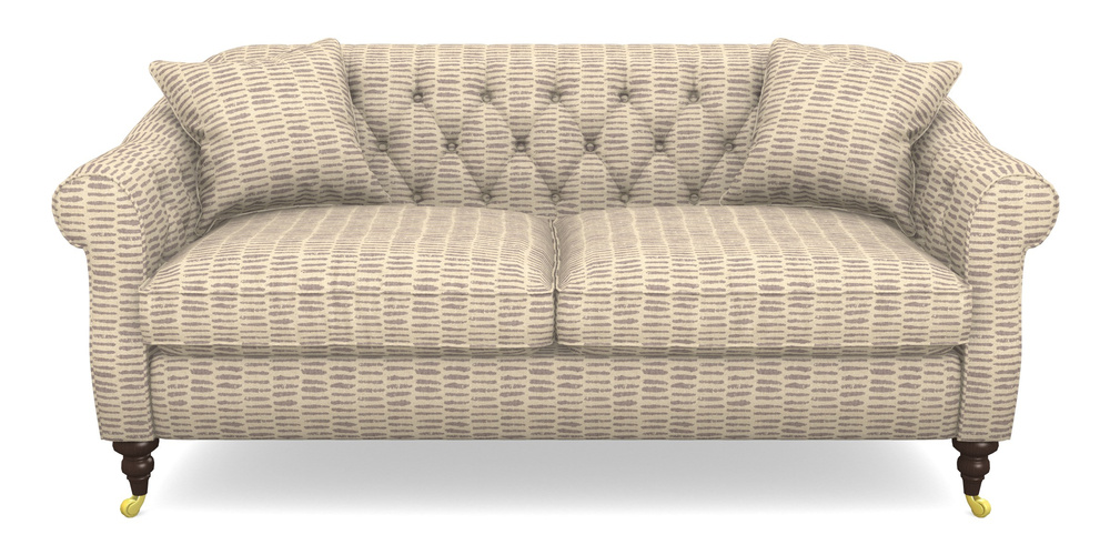 Product photograph of Abbotsbury 3 Seater Sofa In Cloth 18 - Daub - Berry from Sofas and Stuff Limited