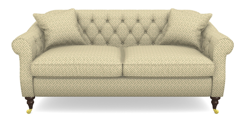 Product photograph of Abbotsbury 3 Seater Sofa In Cloth 18 - Key - Fennel from Sofas and Stuff Limited