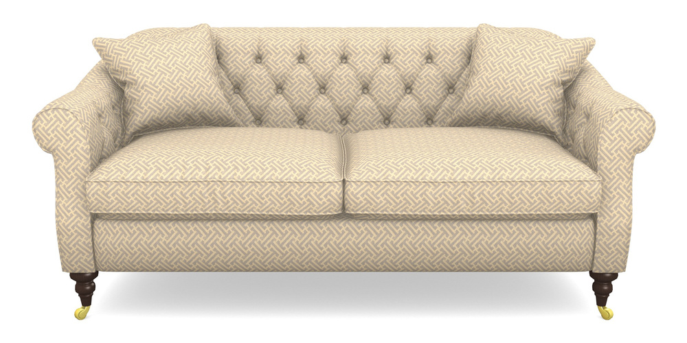 Product photograph of Abbotsbury 3 Seater Sofa In Cloth 18 - Key - Lavender from Sofas and Stuff Limited