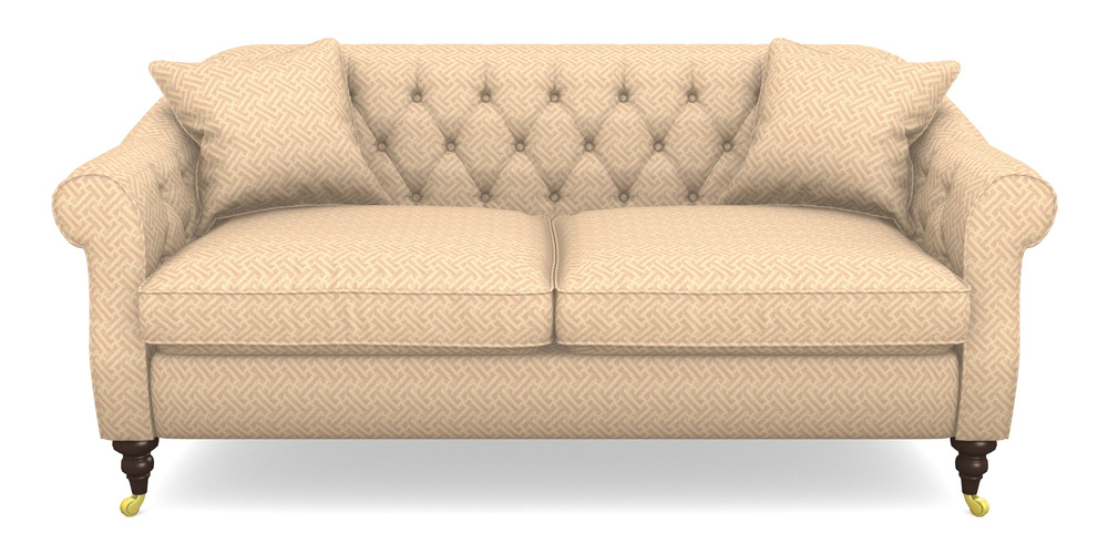 Product photograph of Abbotsbury 3 Seater Sofa In Cloth 18 - Key - Rose from Sofas and Stuff Limited