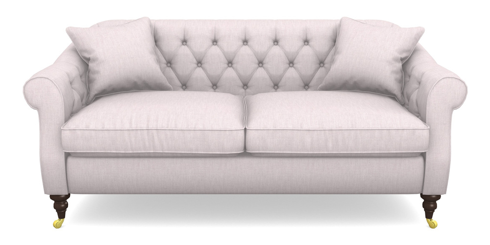 Product photograph of Abbotsbury 3 Seater Sofa In Clever Cotton Mix - Blush from Sofas and Stuff Limited