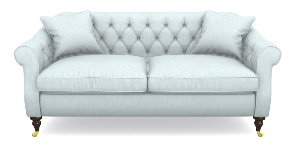Product photograph of Abbotsbury 3 Seater Sofa In Clever Cotton Mix - Mineral from Sofas and Stuff Limited