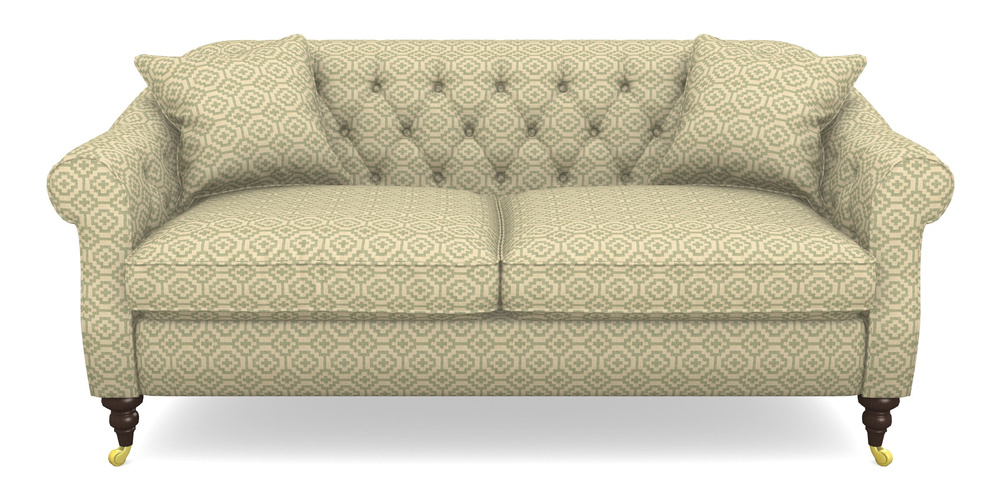 Product photograph of Abbotsbury 3 Seater Sofa In Cloth 18 - Tile - Fennel from Sofas and Stuff Limited