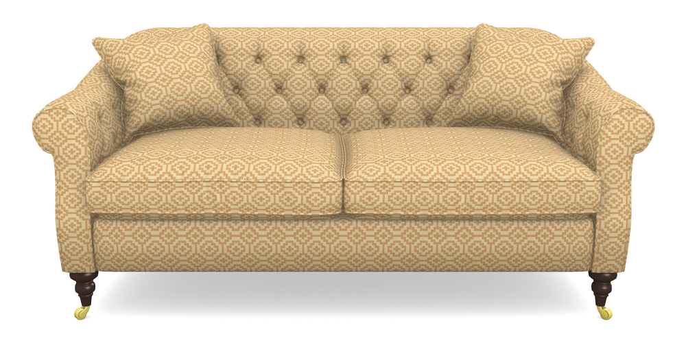 Product photograph of Abbotsbury 3 Seater Sofa In Cloth 18 - Tile - Fudge from Sofas and Stuff Limited