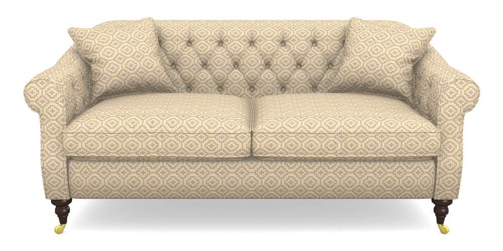Product photograph of Abbotsbury 3 Seater Sofa In Cloth 18 - Tile - Lavender from Sofas and Stuff Limited