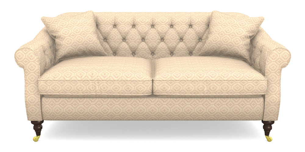 Product photograph of Abbotsbury 3 Seater Sofa In Cloth 18 - Tile - Rose from Sofas and Stuff Limited