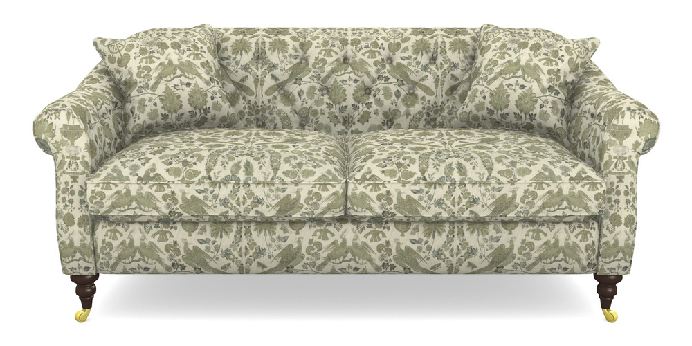Product photograph of Abbotsbury 3 Seater Sofa In V A Brompton Collection - Coromandel - Basil from Sofas and Stuff Limited