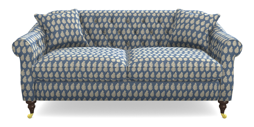 Product photograph of Abbotsbury 3 Seater Sofa In Cloth 21 - Oak Leaf - Bilberry from Sofas and Stuff Limited
