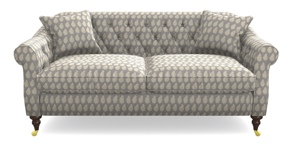 Product photograph of Abbotsbury 3 Seater Sofa In Cloth 21 - Oak Leaf - Magnesium from Sofas and Stuff Limited
