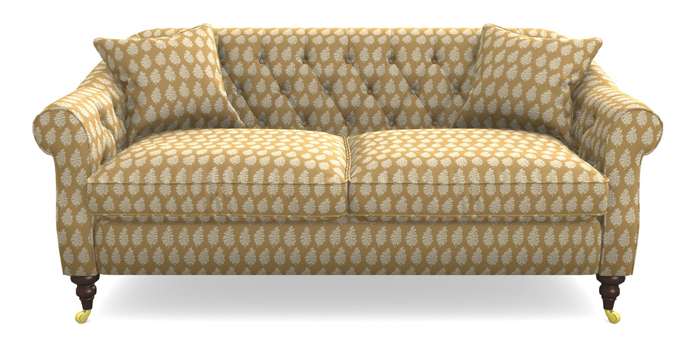 Product photograph of Abbotsbury 3 Seater Sofa In Cloth 21 - Oak Leaf - Quince from Sofas and Stuff Limited