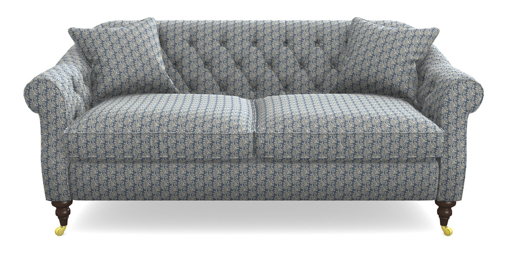 Product photograph of Abbotsbury 3 Seater Sofa In Cloth 21 - Spring Twig - Bilberry from Sofas and Stuff Limited