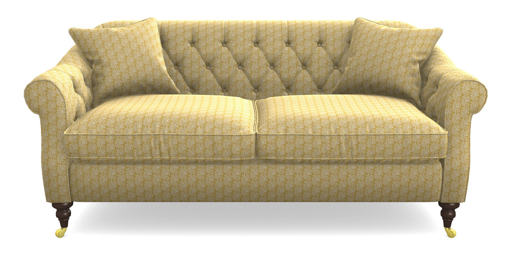 Product photograph of Abbotsbury 3 Seater Sofa In Cloth 21 - Spring Twig - Canary from Sofas and Stuff Limited