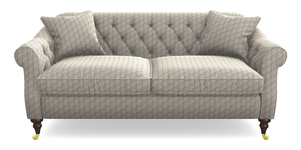 Product photograph of Abbotsbury 3 Seater Sofa In Cloth 21 - Spring Twig - Magnesium from Sofas and Stuff Limited