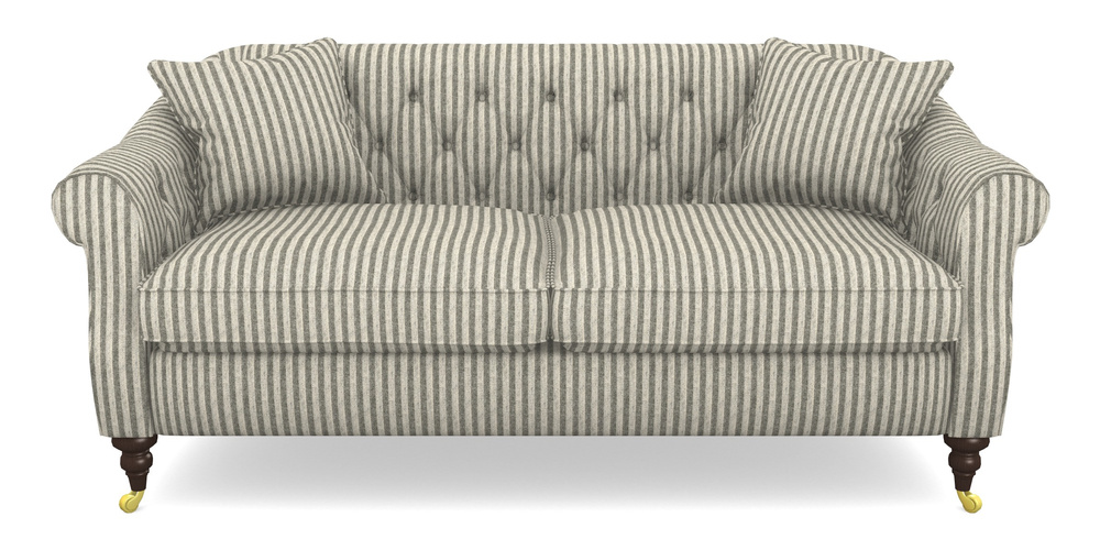 Product photograph of Abbotsbury 3 Seater Sofa In Cloth 22 - Pinstripe - Seal from Sofas and Stuff Limited