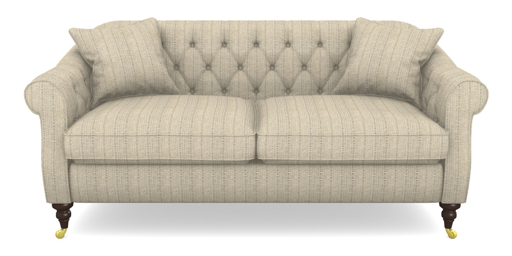 Product photograph of Abbotsbury 3 Seater Sofa In Cloth 20 - Design 1 - Natural Herringbone from Sofas and Stuff Limited