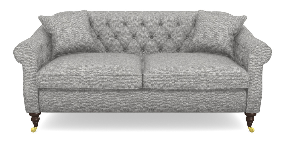 Product photograph of Abbotsbury 3 Seater Sofa In Dundee Herringbone - Marble from Sofas and Stuff Limited