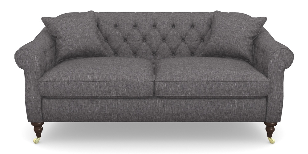 Product photograph of Abbotsbury 3 Seater Sofa In Easy Clean Plain - Ash from Sofas and Stuff Limited