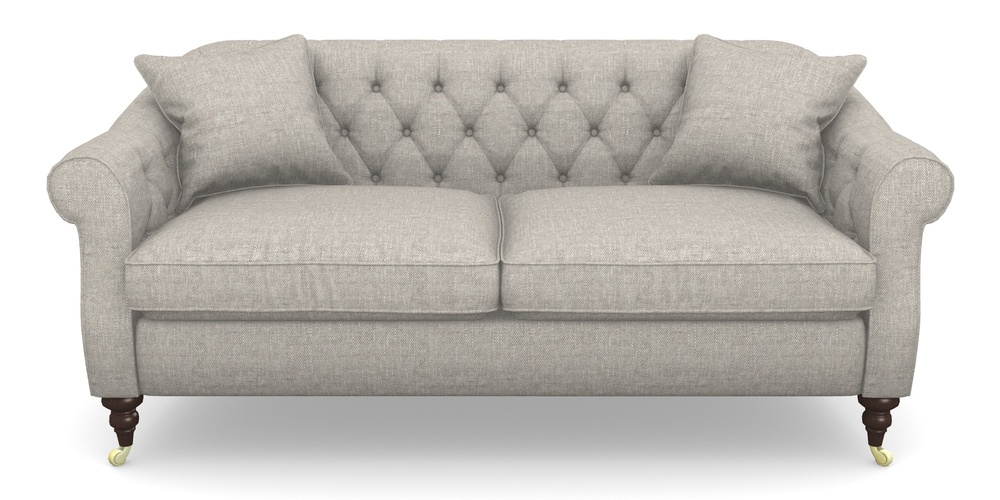 Product photograph of Abbotsbury 3 Seater Sofa In Easy Clean Plain - Dove from Sofas and Stuff Limited