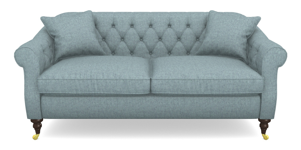 Product photograph of Abbotsbury 3 Seater Sofa In Easy Clean Plain - Polar from Sofas and Stuff Limited