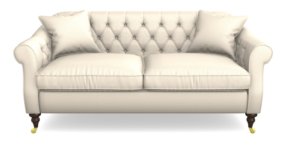 Product photograph of Abbotsbury 3 Seater Sofa In Eco Washable Cotton - Eggshell from Sofas and Stuff Limited