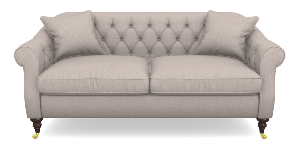 Product photograph of Abbotsbury 3 Seater Sofa In Eco Washable Cotton - Mink from Sofas and Stuff Limited