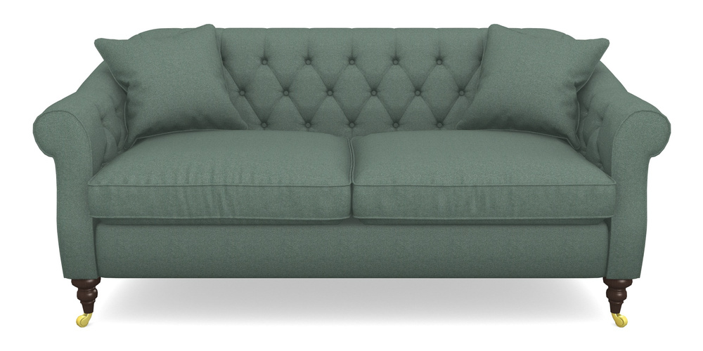 Product photograph of Abbotsbury 3 Seater Sofa In Eco Washable Cotton - Mineral from Sofas and Stuff Limited
