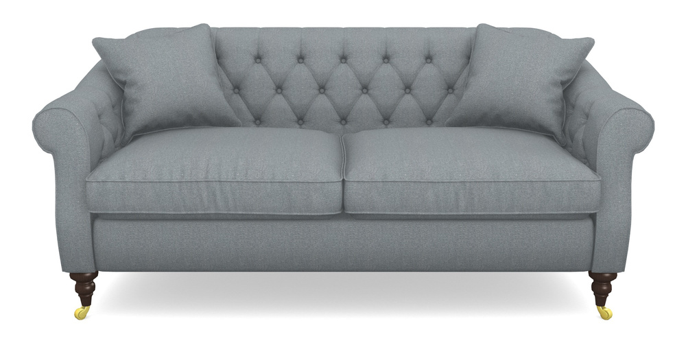 Product photograph of Abbotsbury 3 Seater Sofa In Eco Washable Cotton - Pebble from Sofas and Stuff Limited