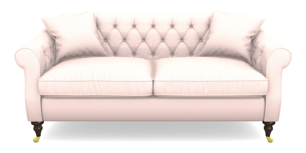 Product photograph of Abbotsbury 3 Seater Sofa In Eco Washable Cotton - Sugar from Sofas and Stuff Limited