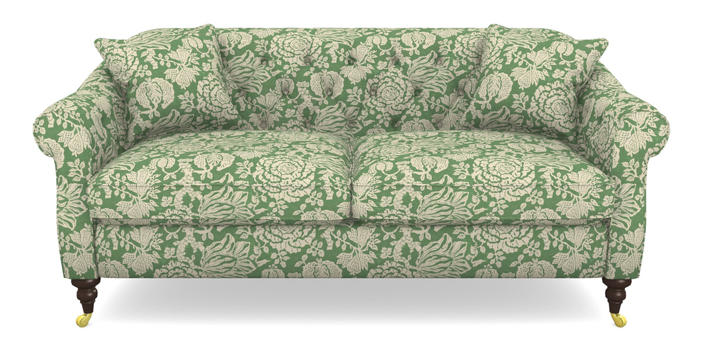 Product photograph of Abbotsbury 3 Seater Sofa In V A Brompton Collection - Flowering Kale - Basil from Sofas and Stuff Limited