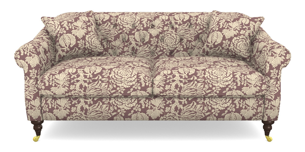 Product photograph of Abbotsbury 3 Seater Sofa In V A Brompton Collection - Flowering Kale - Cacao from Sofas and Stuff Limited