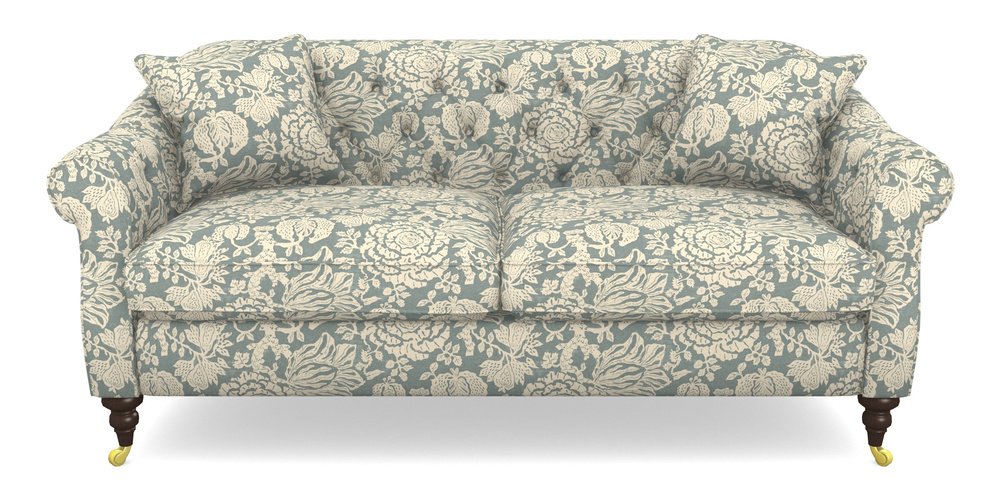 Product photograph of Abbotsbury 3 Seater Sofa In V A Brompton Collection - Flowering Kale - Pebble from Sofas and Stuff Limited