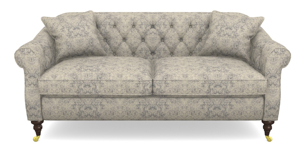 Product photograph of Abbotsbury 3 Seater Sofa In Grace Linen - Sapphire from Sofas and Stuff Limited