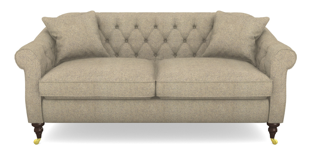 Product photograph of Abbotsbury 3 Seater Sofa In Cloth 22 Weaves - Grand Teton - Quartz from Sofas and Stuff Limited