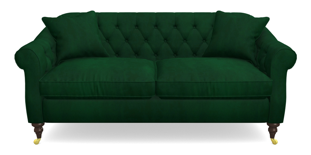 Product photograph of Abbotsbury 3 Seater Sofa In House Clever Velvet - Fern from Sofas and Stuff Limited