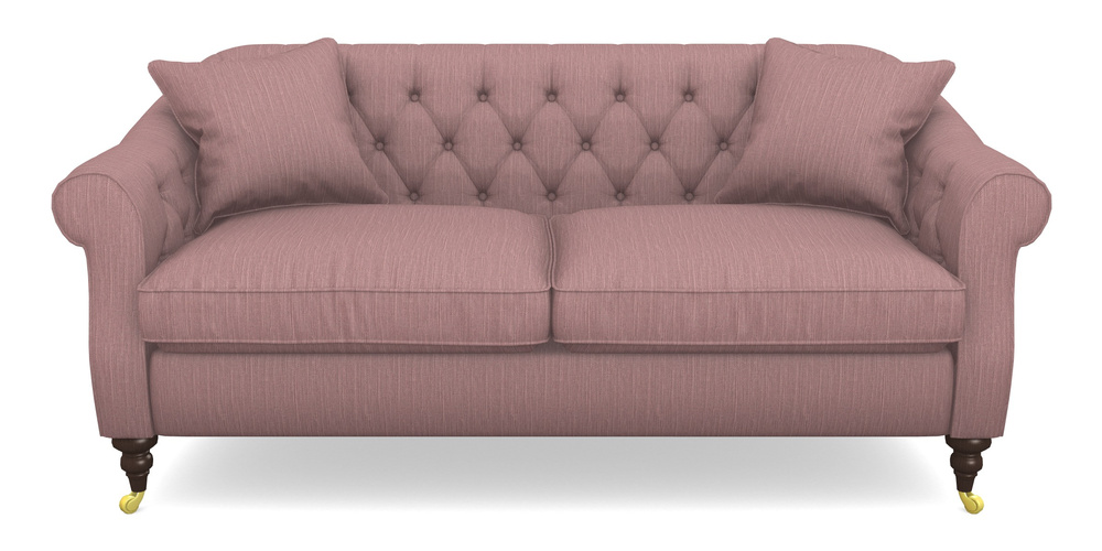 Product photograph of Abbotsbury 3 Seater Sofa In Herringbone - Thistle from Sofas and Stuff Limited