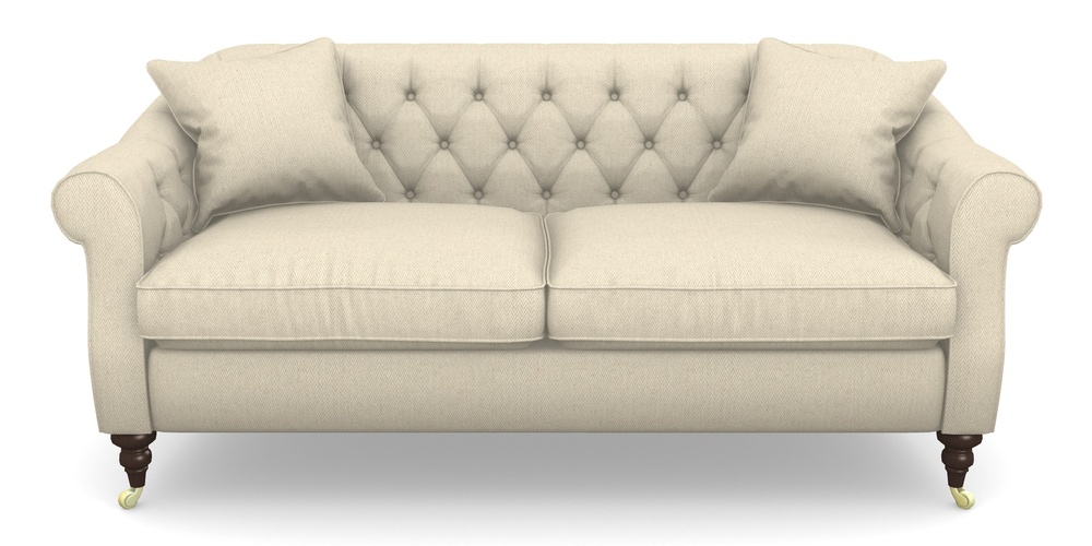 Product photograph of Abbotsbury 3 Seater Sofa In House Linen 2 - Natural from Sofas and Stuff Limited