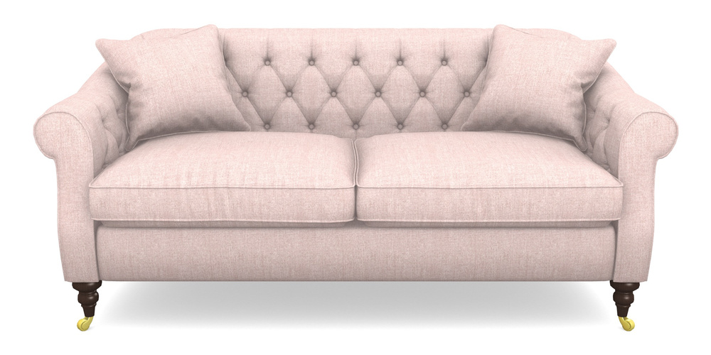 Product photograph of Abbotsbury 3 Seater Sofa In House Plain - Rose from Sofas and Stuff Limited